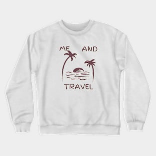 Travel mode on Crewneck Sweatshirt